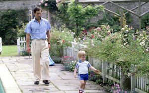 Prince Charles and his garden at Highgrove with Prince Harry.jpg